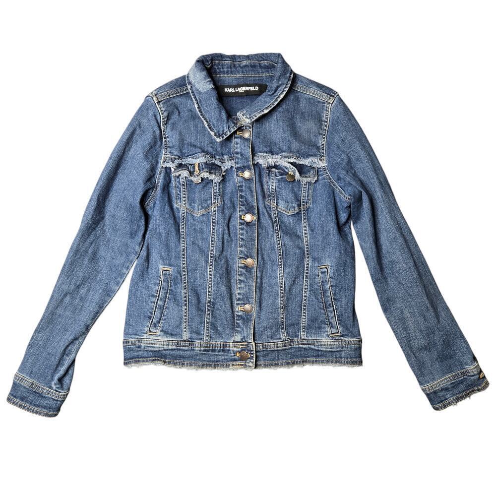 Karl Lagerfeld Women's Denim Jacket Size:‎ M